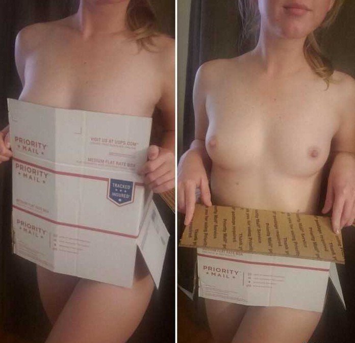 В одежде и сразу без неё