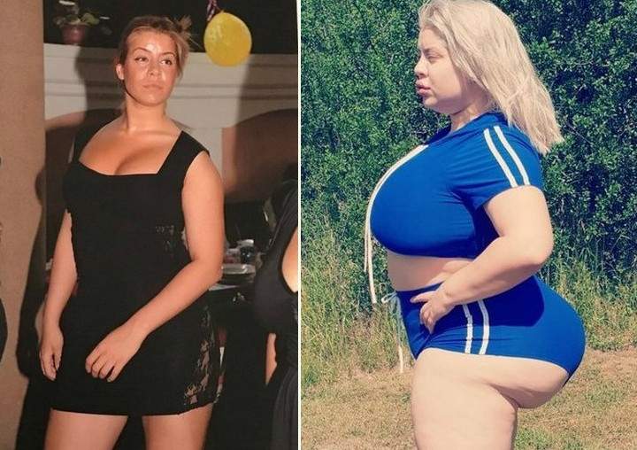 Шведская модель хочет набрать 25 кг, чтобы увеличить попу за счет своего жира