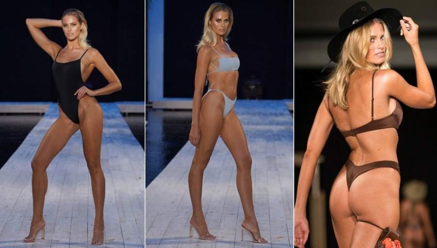 Модель Natalie Roser демонстрирует купальники